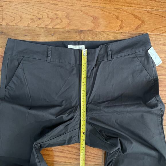 Old Navy High Rise Wide Leg Pants Womens 18T Gray Cotton Blend Casual Trousers - Picture 7 of 9